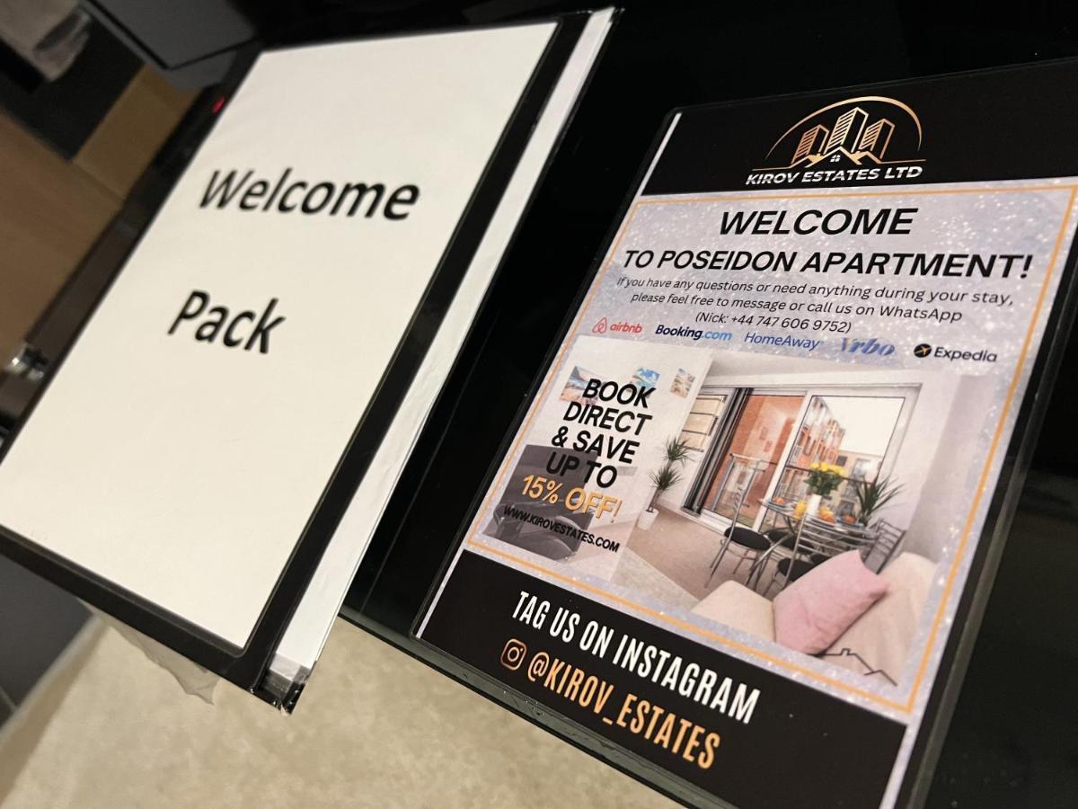 Poseidon Apartment - 1 Bed Flat - Heart Of Town 사우샘프턴 외부 사진